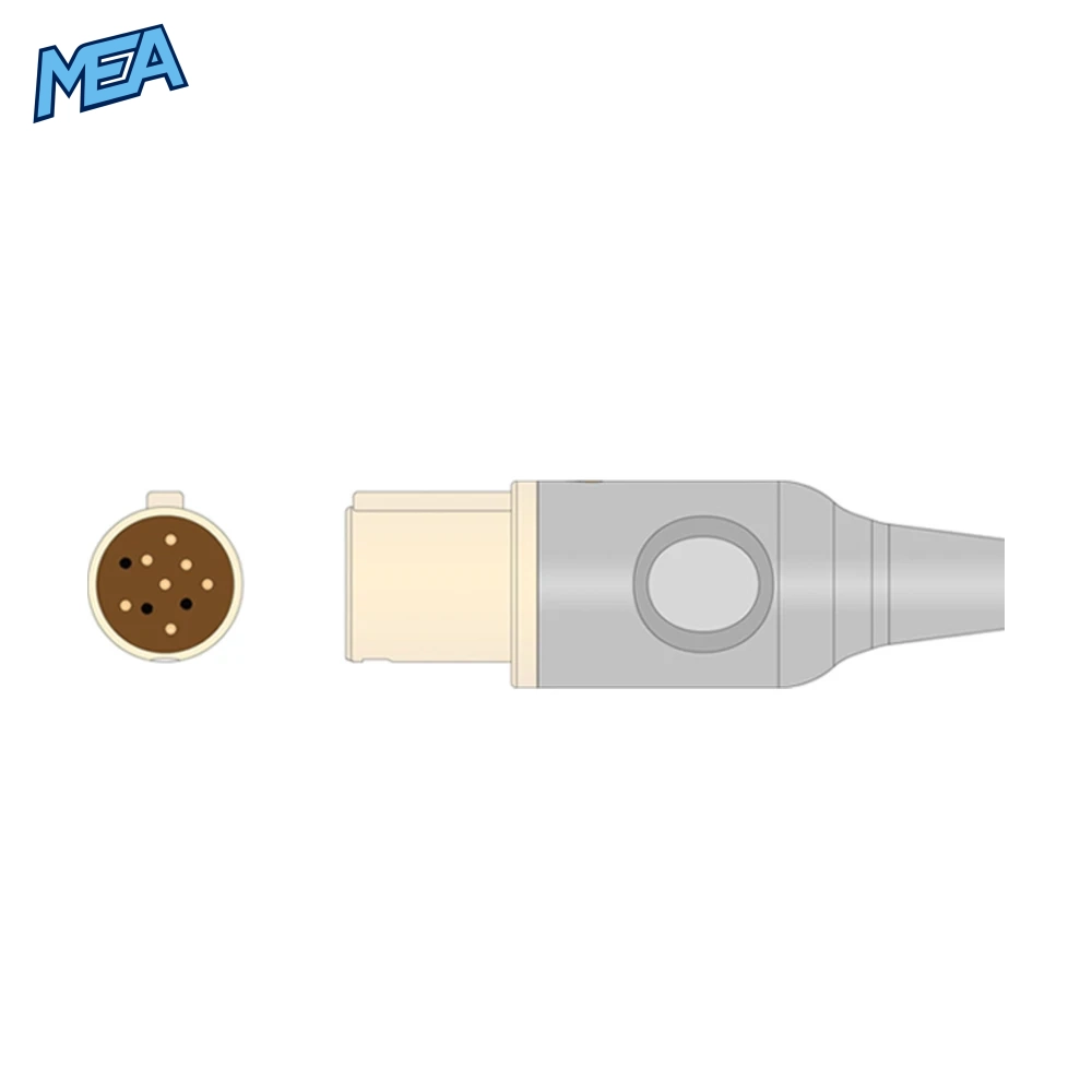 SpO2 Adapter Cable 2.4m for GE Healthcare Monitors & Nellcor Oxismart Sensors (30344358) 4 SpO2 Adapter Cable 2.4m for GE Healthcare Monitors & Nellcor Oxismart Sensors (30344358) - view 3