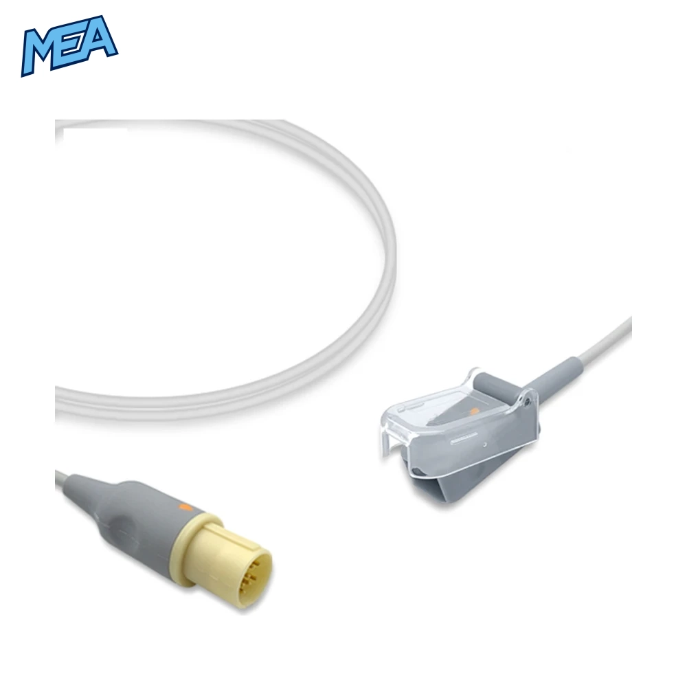 SpO2 Adapter Cable 2.4m for GE Healthcare Monitors & Nellcor Oxismart Sensors (30344358) 1 SpO2 Adapter Cable 2.4m for GE Healthcare Monitors & Nellcor Oxismart Sensors (30344358)