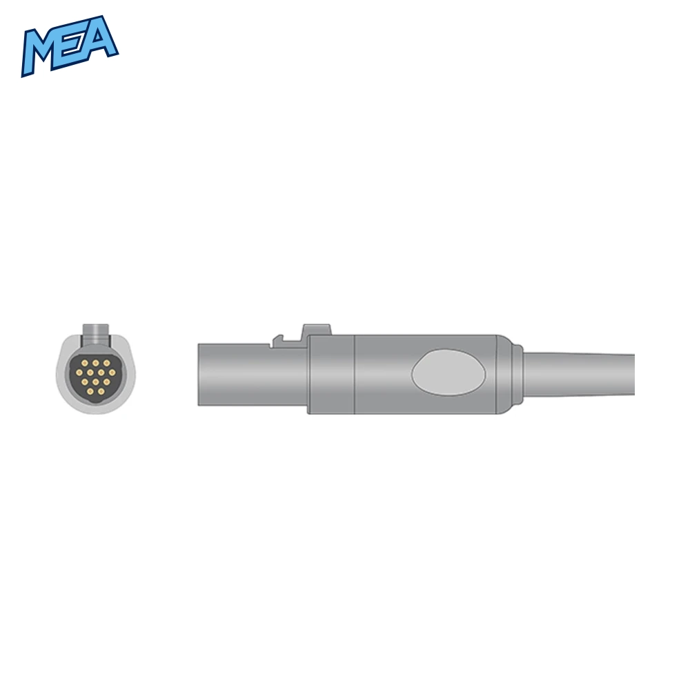 SpO2 Adapter Cable 2.4m for GE Healthcare Monitors & Nellcor Oxismart Sensors (4033CAX) 4 SpO2 Adapter Cable 2.4m for GE Healthcare Monitors & Nellcor Oxismart Sensors (4033CAX) - view 3