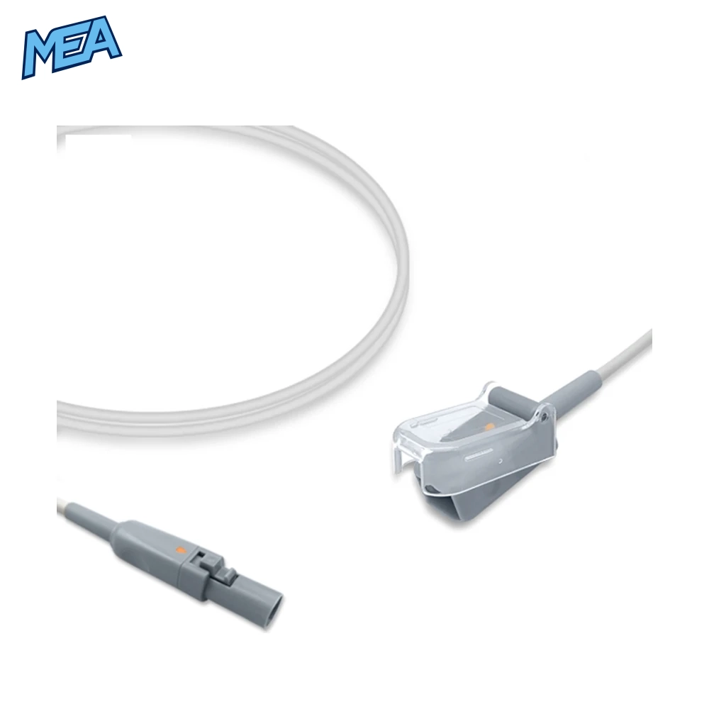 SpO2 Adapter Cable 2.4m for GE Healthcare Monitors & Nellcor Oxismart Sensors (4033CAX) 1 SpO2 Adapter Cable 2.4m for GE Healthcare Monitors & Nellcor Oxismart Sensors (4033CAX)
