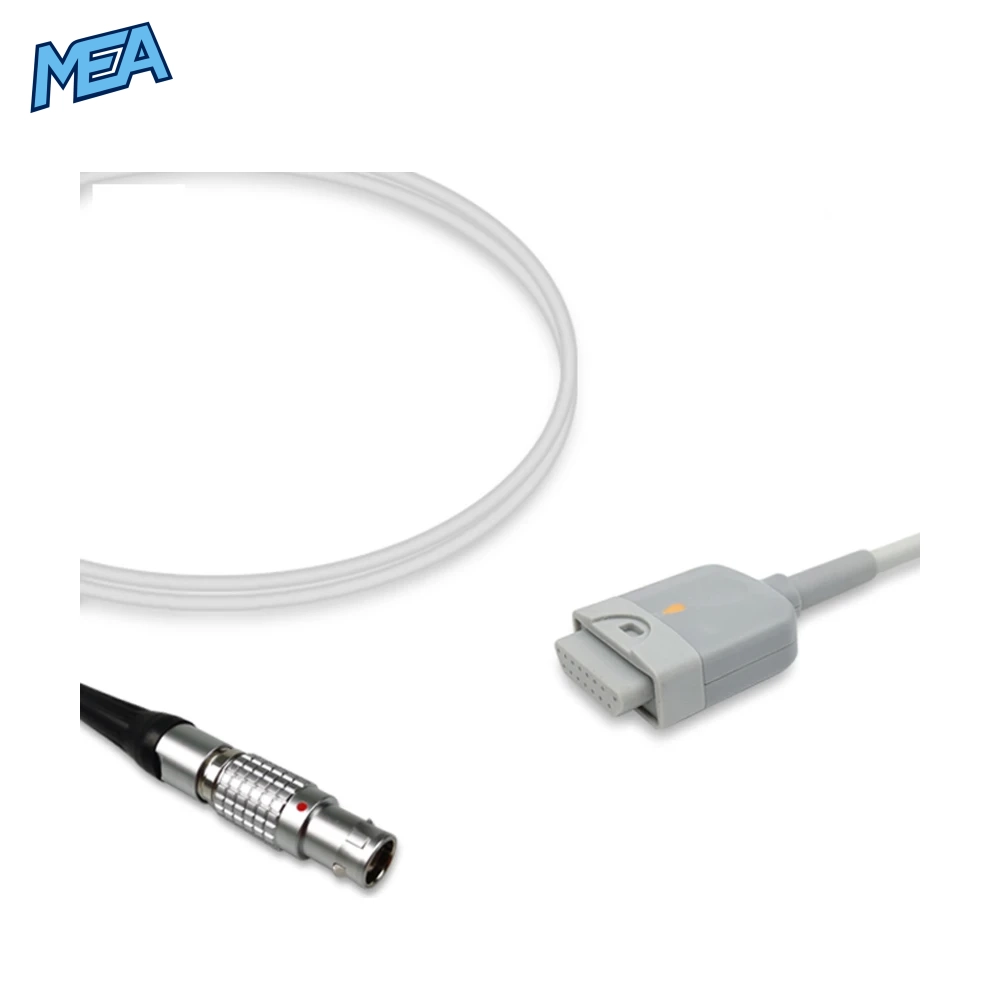 SpO2 Adapter Cable 2.4m for Invivo Monitors & Masimo M-LNCS Sensors 1 SpO2 Adapter Cable 2.4m for Invivo Monitors & Masimo M-LNCS Sensors