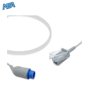 SpO2 Adapter Cable 2.4m for Mennen Medical Monitors & Masimo LNCS Sensors