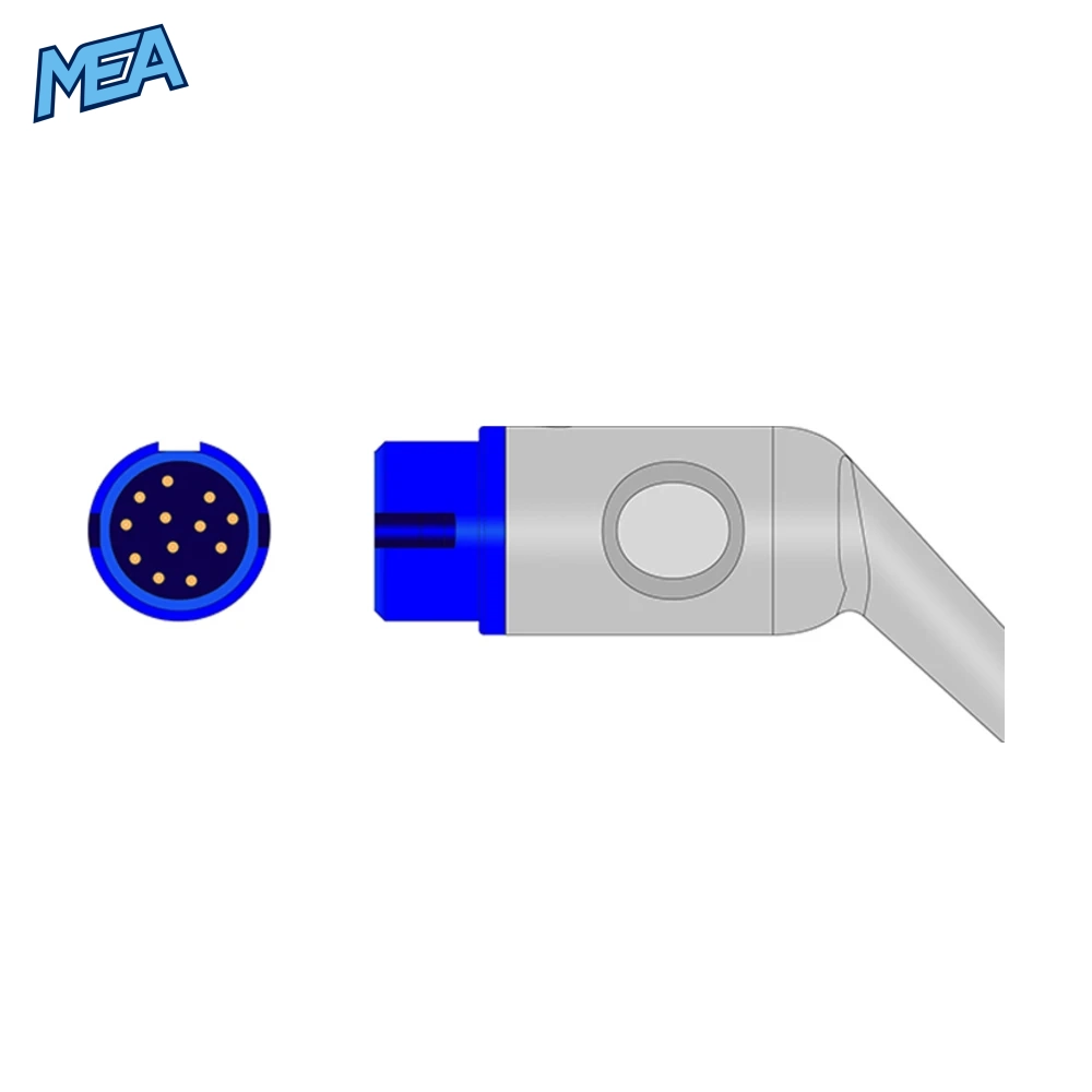 SpO2 Adapter Cable 2.4m for Mindray Monitors & Masimo LNCS Sensors (0010-30-12452) 4 SpO2 Adapter Cable 2.4m for Mindray Monitors & Masimo LNCS Sensors (0010-30-12452) - view 3