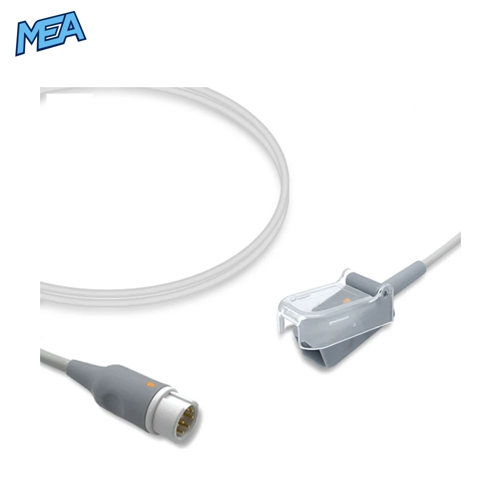 SpO2 Adapter Cable 2.4m for Mindray Monitors & Masimo LNCS Sensors (115-023135-00) 1 SpO2 Adapter Cable 2.4m for Mindray Monitors & Masimo LNCS Sensors (115-023135-00)