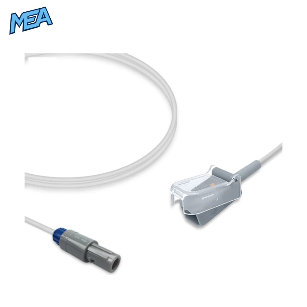 SpO2 Adapter Cable 2.4m for Mindray Monitors & Masimo LNCS Sensors 1 SpO2 Adapter Cable 2.4m for Mindray Monitors & Masimo LNCS Sensors