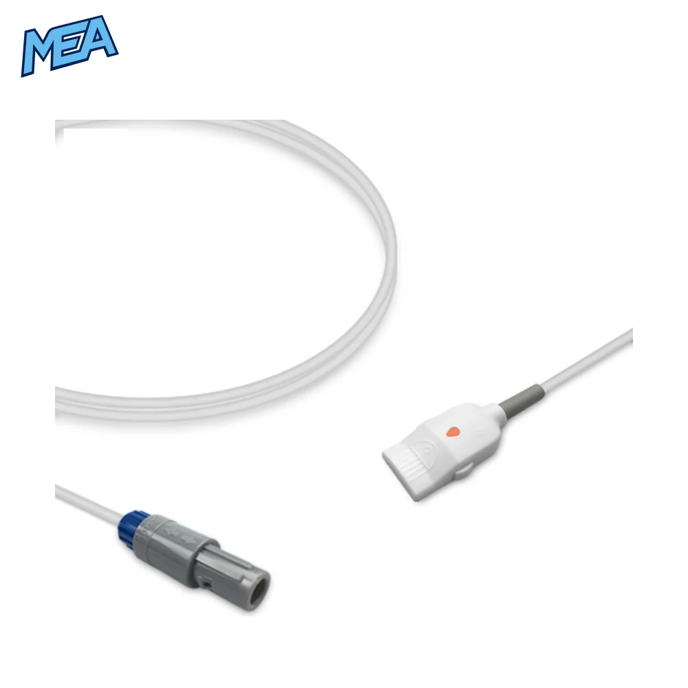 SpO2 Adapter Cable 2.4m for Mindray Monitors & Masimo LNOP Sensors (9200-30-10707) 1 SpO2 Adapter Cable 2.4m for Mindray Monitors & Masimo LNOP Sensors (9200-30-10707)