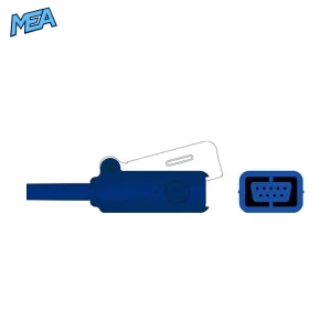 SpO2 Adapter Cable 2.4m for Nellcor OxiMax Sensors (DEC-8) - view 2