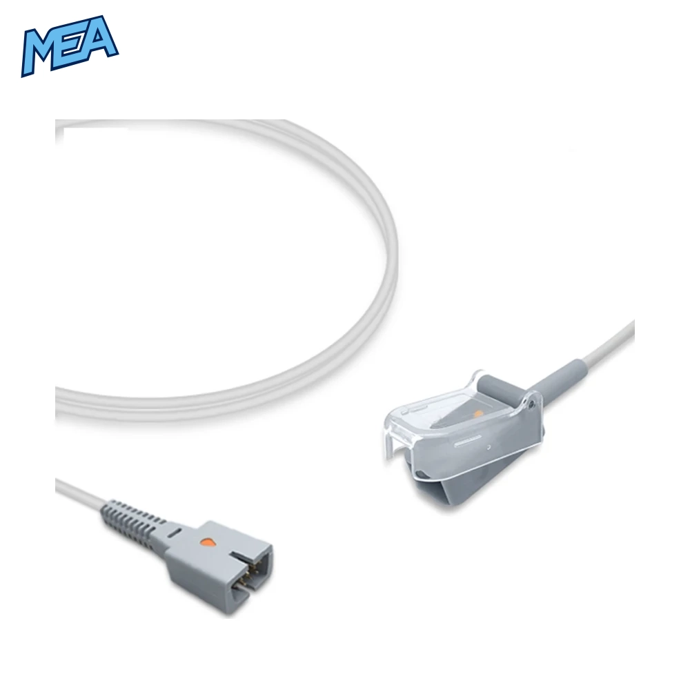 SpO2 Adapter Cable 2.4m for Nellcor Oxismart Sensors (EC-8) 1 SpO2 Adapter Cable 2.4m for Nellcor Oxismart Sensors (EC-8)
