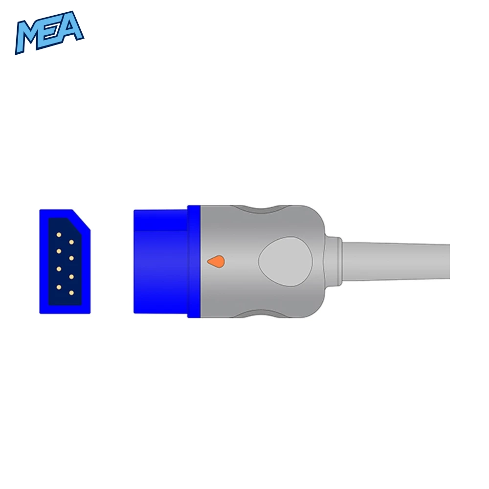 SpO2 Adapter Cable 2.4m for Northern Meditec Monitors & Nellcor Oxismart Sensors (040.01.000166-00) 4 SpO2 Adapter Cable 2.4m for Northern Meditec Monitors & Nellcor Oxismart Sensors (040.01.000166-00) - view 3
