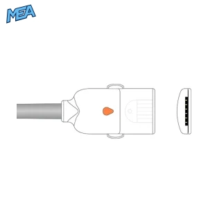 SpO2 Adapter Cable 2.4m for Philips Monitors & Masimo LNOP Sensors (M1020-61102) - view 2