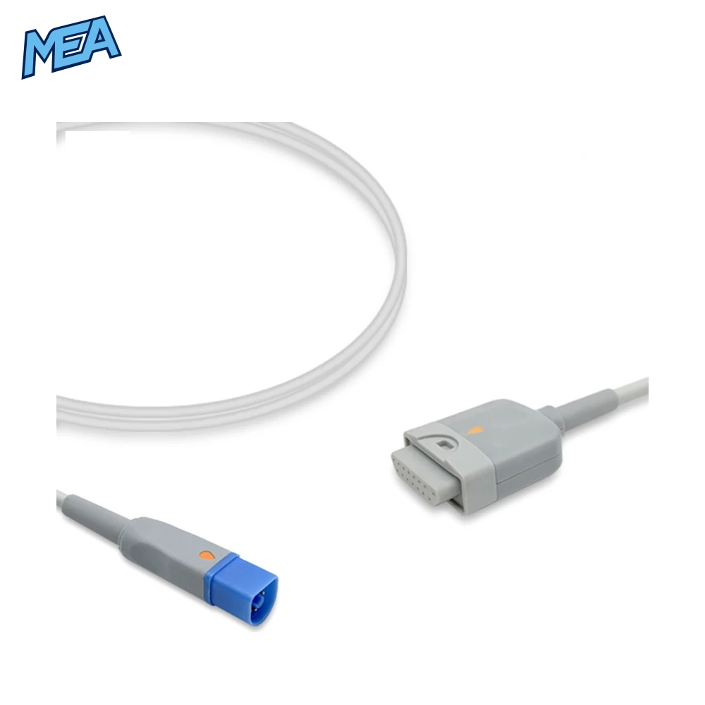 SpO2 Adapter Cable 2.4m for Philips Monitors & Masimo M-LNCS Sensors (M-LNC-MP8) 1 SpO2 Adapter Cable 2.4m for Philips Monitors & Masimo M-LNCS Sensors (M-LNC-MP8)