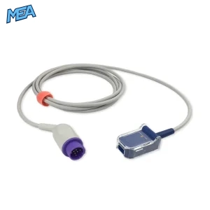 SpO2 Adapter Cable 2.4m for Schiller Monitors & Nellcor OxiMax Sensors