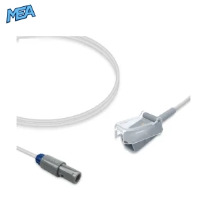 SpO2 Adapter Cable 2.4m for TianRong Monitors & Nellcor Oxismart Sensors