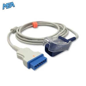 SpO2 Adapter Cable 3.0m for GE Healthcare Monitors & Nellcor OxiMax Sensors (2021406-001)