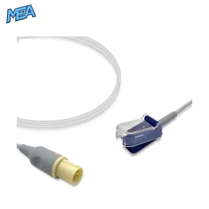 SpO2 Adapter Cable 3.0m for GE Healthcare Monitors & Nellcor OxiMax Sensors (2026751-001)