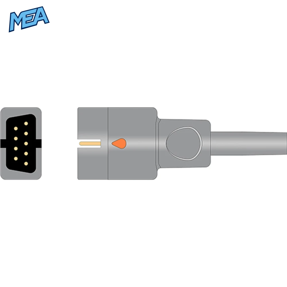 SpO2 Adapter Cable 3.0m for Masimo LNCS Sensors (#1) 2 SpO2 Adapter Cable 3.0m for Masimo LNCS Sensors (#1) - view 2