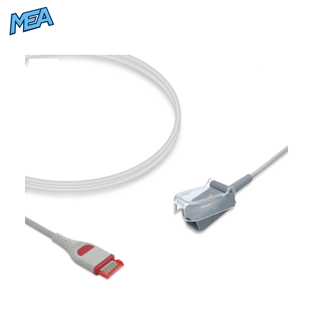 SpO2 Adapter Cable 3.0m for Masimo LNCS Sensors (4253) 2 SpO2 Adapter Cable 3.0m for Masimo LNCS Sensors (4253) - view 2