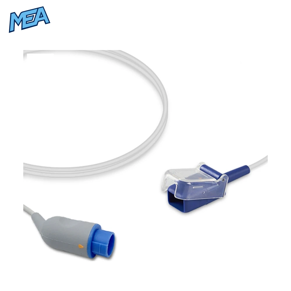SpO2 Adapter Cable 3.0m for Mennen Medical Monitors & Nellcor OxiMax Sensors 1 SpO2 Adapter Cable 3.0m for Mennen Medical Monitors & Nellcor OxiMax Sensors