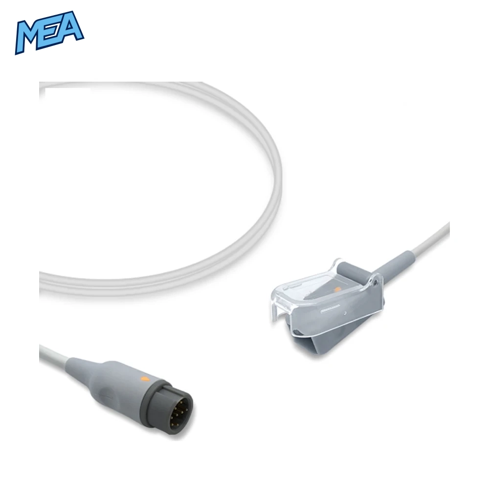 SpO2 Adapter Cable 3.0m for Mindray Monitors & Nellcor Oxismart Sensors (0010-20-42712(non-oximax)) 1 SpO2 Adapter Cable 3.0m for Mindray Monitors & Nellcor Oxismart Sensors (0010-20-42712(non-oximax))