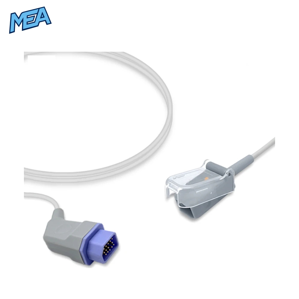 SpO2 Adapter Cable 3.0m for Nihon Kohden Monitors & Nellcor Oxismart Sensors (JL-650P) 1 SpO2 Adapter Cable 3.0m for Nihon Kohden Monitors & Nellcor Oxismart Sensors (JL-650P)