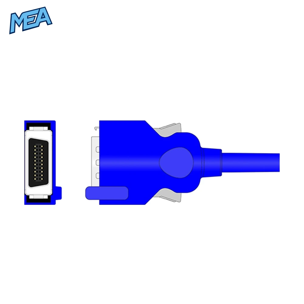 SpO2 Adapter Cable 3.0m for Nihon Kohden Monitors (JL-302T) 4 SpO2 Adapter Cable 3.0m for Nihon Kohden Monitors (JL-302T) - view 3