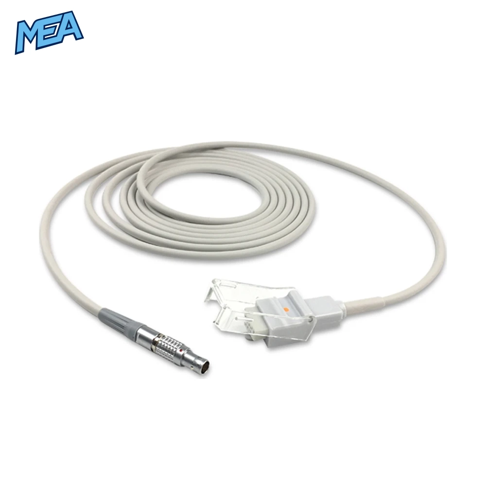 SpO2 Adapter Cable 3.0m for Schiller Monitors & Nellcor Oxismart Sensors (HW-HEMO-00014) 4 SpO2 Adapter Cable 3.0m for Schiller Monitors & Nellcor Oxismart Sensors (HW-HEMO-00014) - view 3