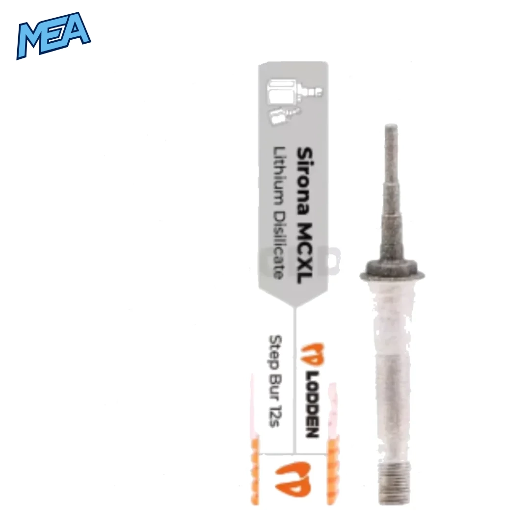 Step Bur 12S Sirona CEREC MCXL milling bur for lithium disilicate CAD CAM wet milling