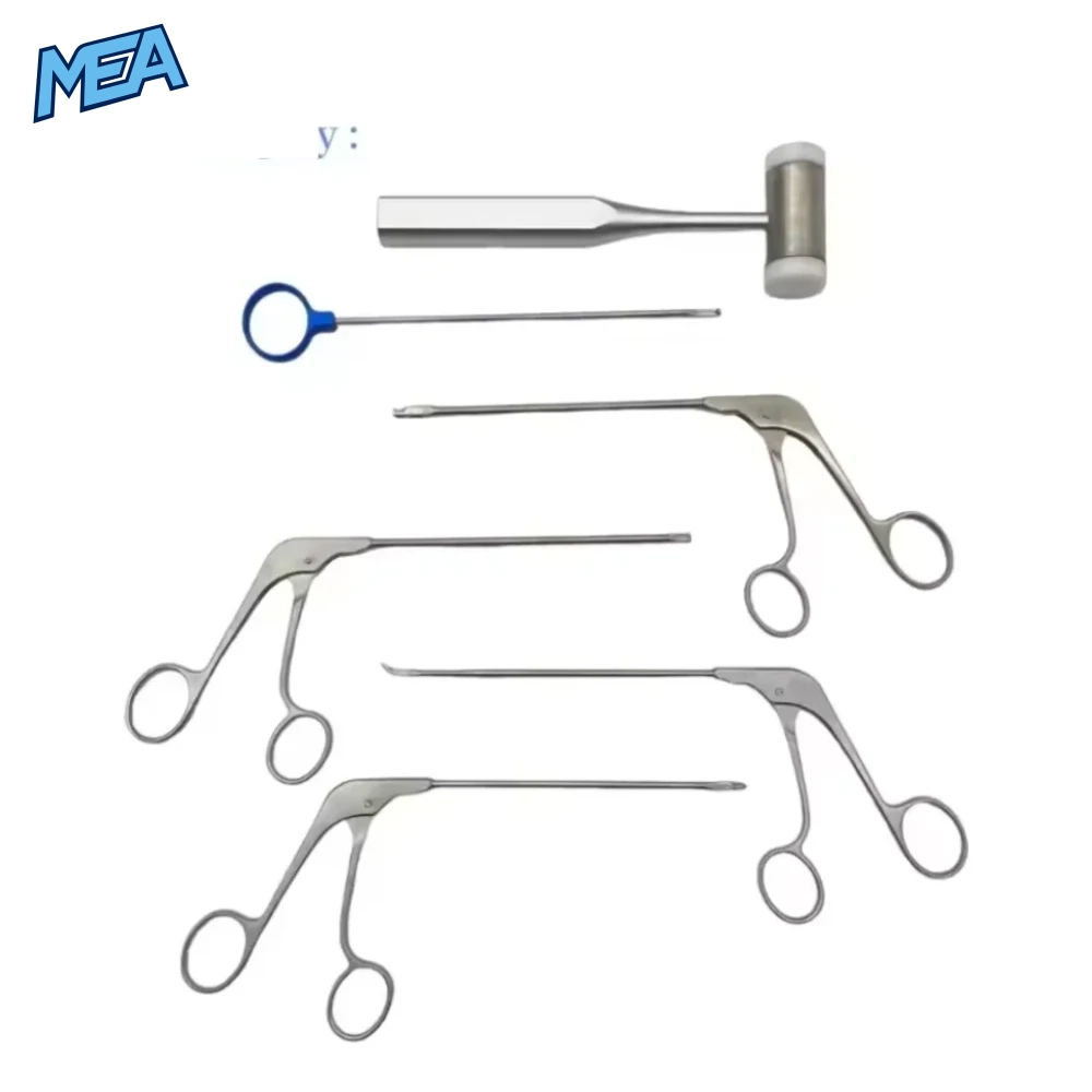 Orthopedic Shoulder Joint Surgery Instrument Set Rotator Cuff Suture Hook Joint Ligament Repair Arthroscopy Tools 2 Veterinary suture grasper, suture cutter, bone hammer and guide wire for shoulder arthroscopy surgery