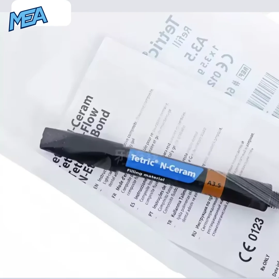 Tetric N Ceram Ivoclar Vivadent Dental Light Curing Composite Resin Filling Materials A2 A3 Nano Hybrid Dentistry Products 1 Tetric N-Ceram Ivoclar Vivadent dental composite resin A1 A2 A3