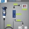 TINYVIEW 10 Portable 1080P Endoscope Camera HDMI/USB 5 TinyView 10 rigid endoscope camera with HDMI 1080P adaptor connection diagram showing monitor, power bank, and 5V adaptor setup
