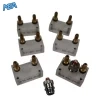 TOFD Ultrasonic Transducer - Olympus-Style Microdot Probe 4 TOFD Ultrasonic Transducer screw-in wedge set – ST1-45L-IHC, ST1-60L-IHC, ST1-70L-IHC irrigated wedges with microdot connector