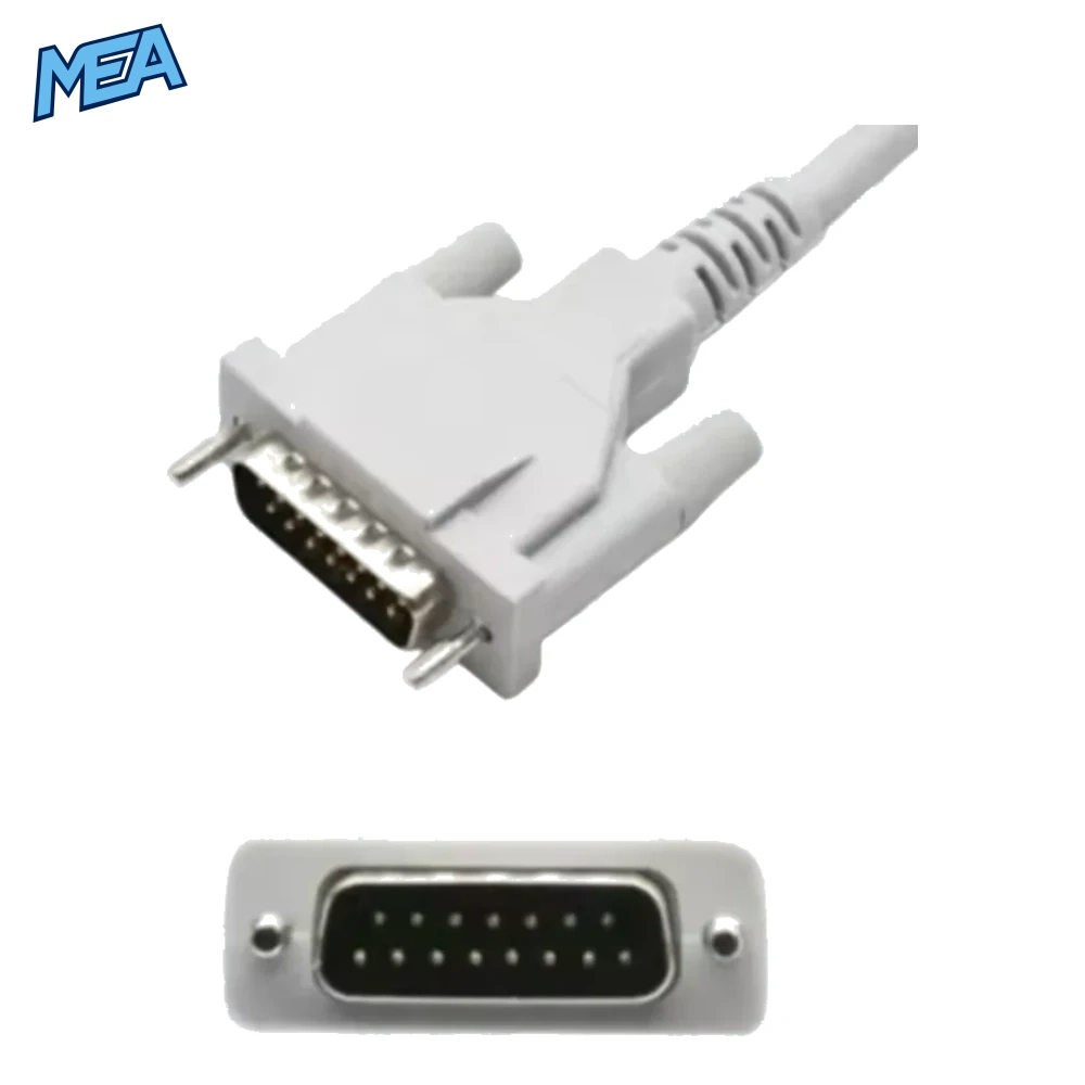 Schiller Plus ECG EKG Cable 10 Lead for Bionet, Welch Allyn, MORTARA, BLT Biolight, 12-Channel ECG Cable 4 TPU medical grade Schiller ECG 10 lead cable 3.5 meter durable ECG patient wire