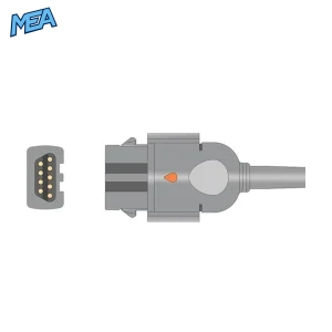 TS-W4-MC TruSignal SpO2 sensor 9-pin connector diagram