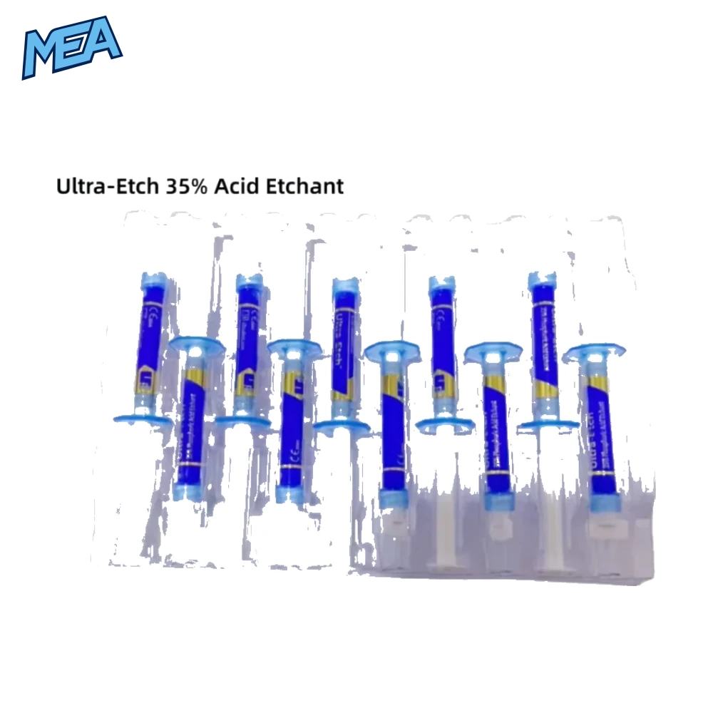 Dental Acid Etch USA Ultra-Etch 35% Acid Etch 1.2mL/Stick Delivery Head Dental Materials 4 Ultra-Etch 35% Acid Etchant Gel 1.2mL Syringe - Pack of 10 Blister Tray