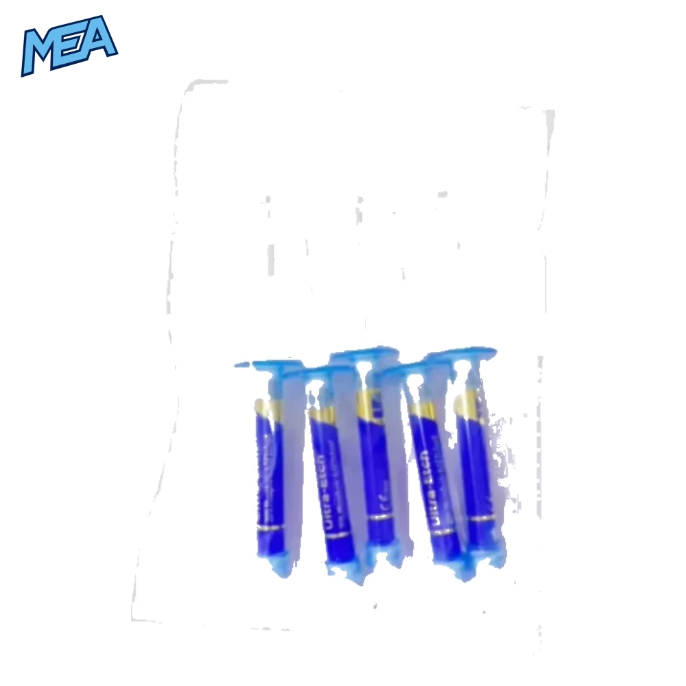 Dental Acid Etch USA Ultra-Etch 35% Acid Etch 1.2mL/Stick Delivery Head Dental Materials 2 Ultra-Etch 35% Acid Etch Gel 1.2mL Syringe - Pack of 5 in Sealed Bag