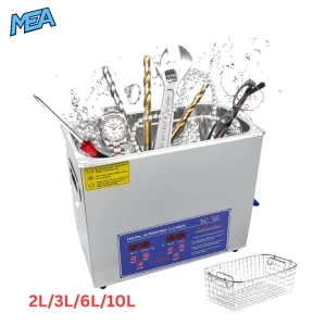 Ultrasonic Cleaner Machine 6L stainless steel ultrasonic bath for jewelry, glasses and parts cleaning