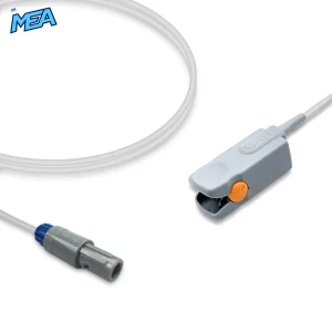 Adult Hard Shell SpO2 Sensor 3.0m for Utas Monitors Reusable, Technology: Nellcor Oxismart