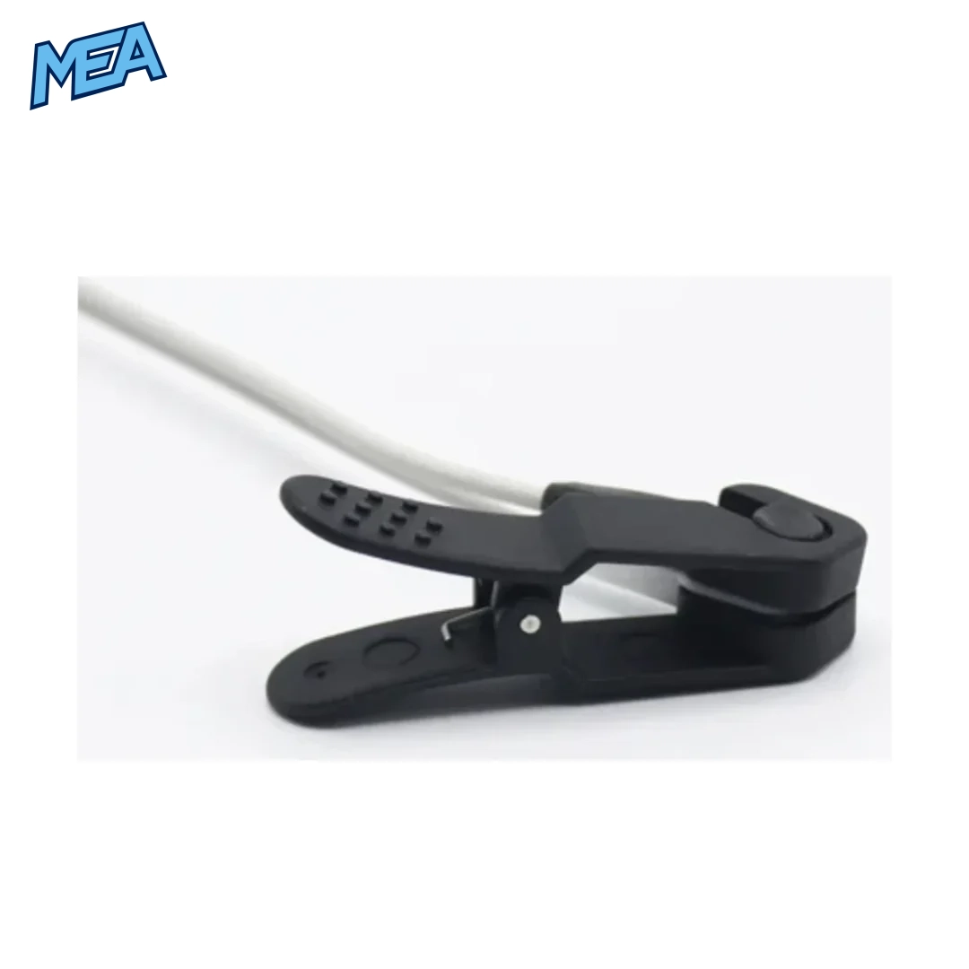Reusable Nellcor Veterinary SpO2 Sensor Animal Ear Tongue Clip 9 Pins Connector 2 Veterinary pulse oximeter sensor compatible with Nellcor OxiMax monitors