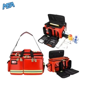Waterproof Outdoor First Aid Kit Bag Large Capacity Multi-Pocket Nylon Emergency Medical Bag