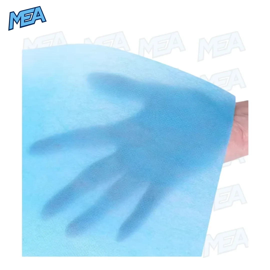 Waterproof PE coated surgical drape sheet for medical and cosmetic procedures