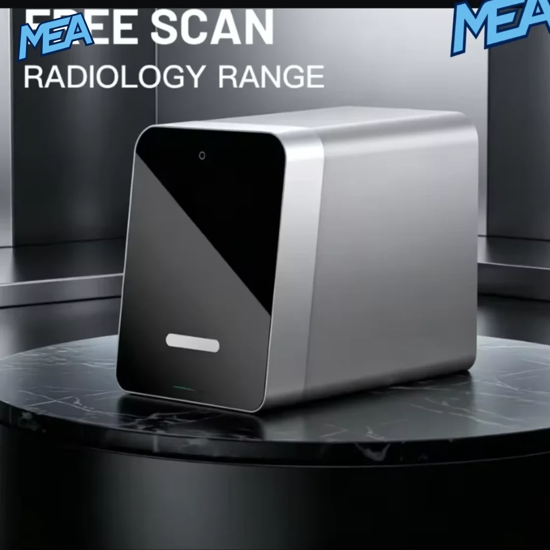 Woodpecker DTE Free Scan Dental Phosphor Plate Scanner 25μm High Resolution Digital Imaging System for Clinic 1 Woodpecker Free Scan dental phosphor plate scanner with compact silver and black design for clinic imaging
