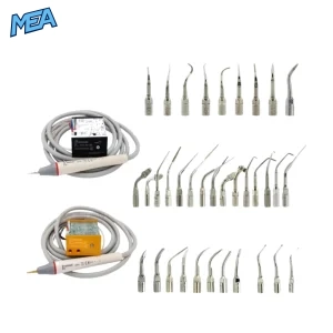 Woodpecker UDS N2 N3 ultrasonic scaler with LED handpiece EMS compatible dental scaling tips kit