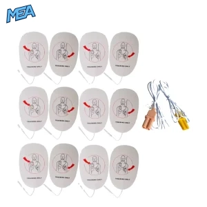 XFT AED Trainer Adult Pads with cable for XFT 120 and XFT 120C+ AED trainer