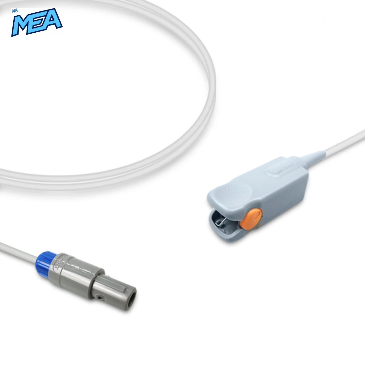 Pediatric Hard Shell SpO2 Sensor 3.0m for ZONDAN Monitors Reusable, Technology: Nellcor Oxismart 1 Pediatric Hard Shell SpO2 Sensor 3.0m for ZONDAN Monitors Reusable, Technology: Nellcor Oxismart